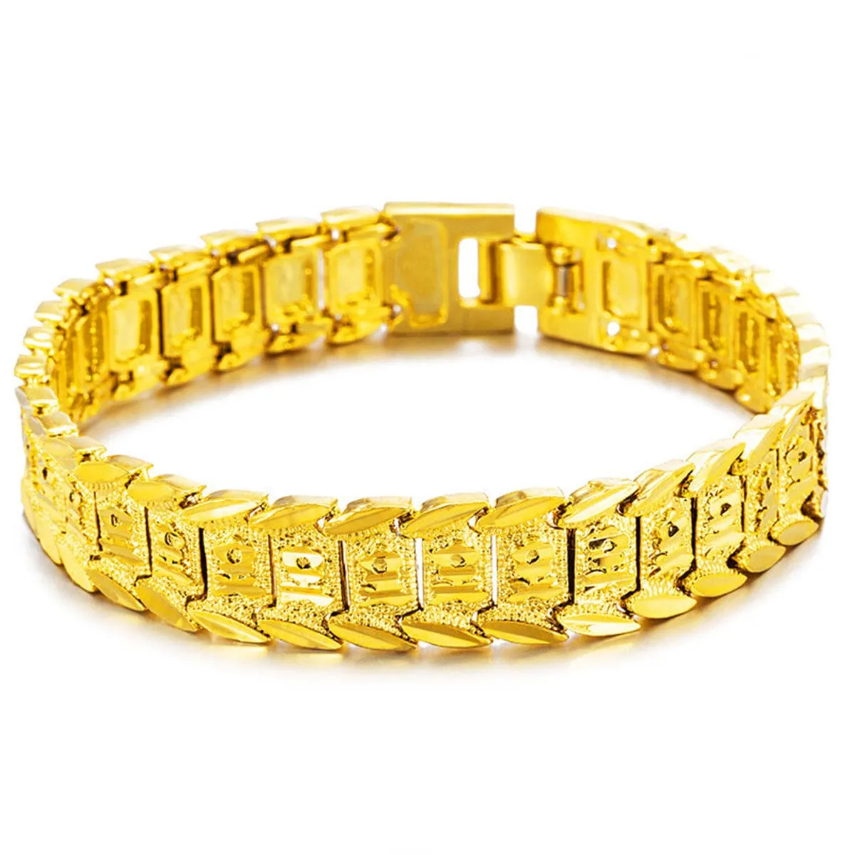 18K Gold-Plated Snake Chain Bracelet