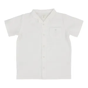 Analogie Seersucker Shirt - White