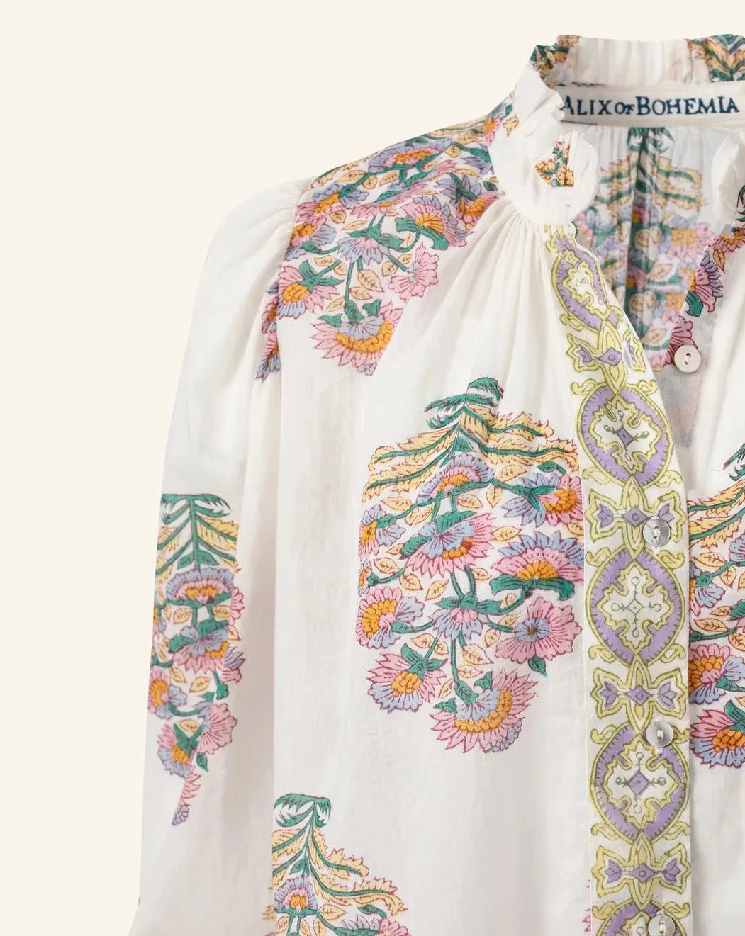 Annabel Honeysuckle Shirt, Multi Bouquet