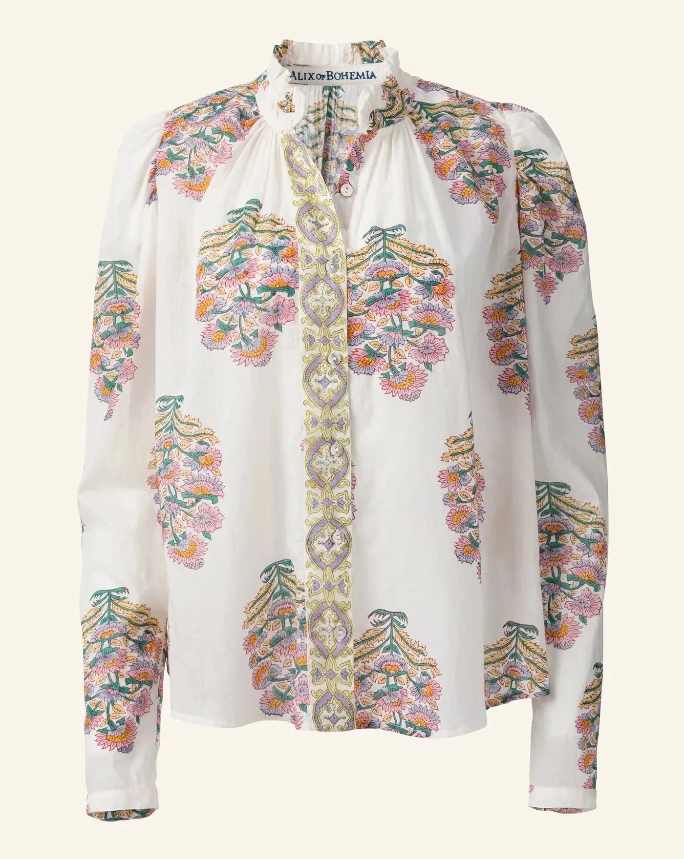 Annabel Honeysuckle Shirt, Multi Bouquet