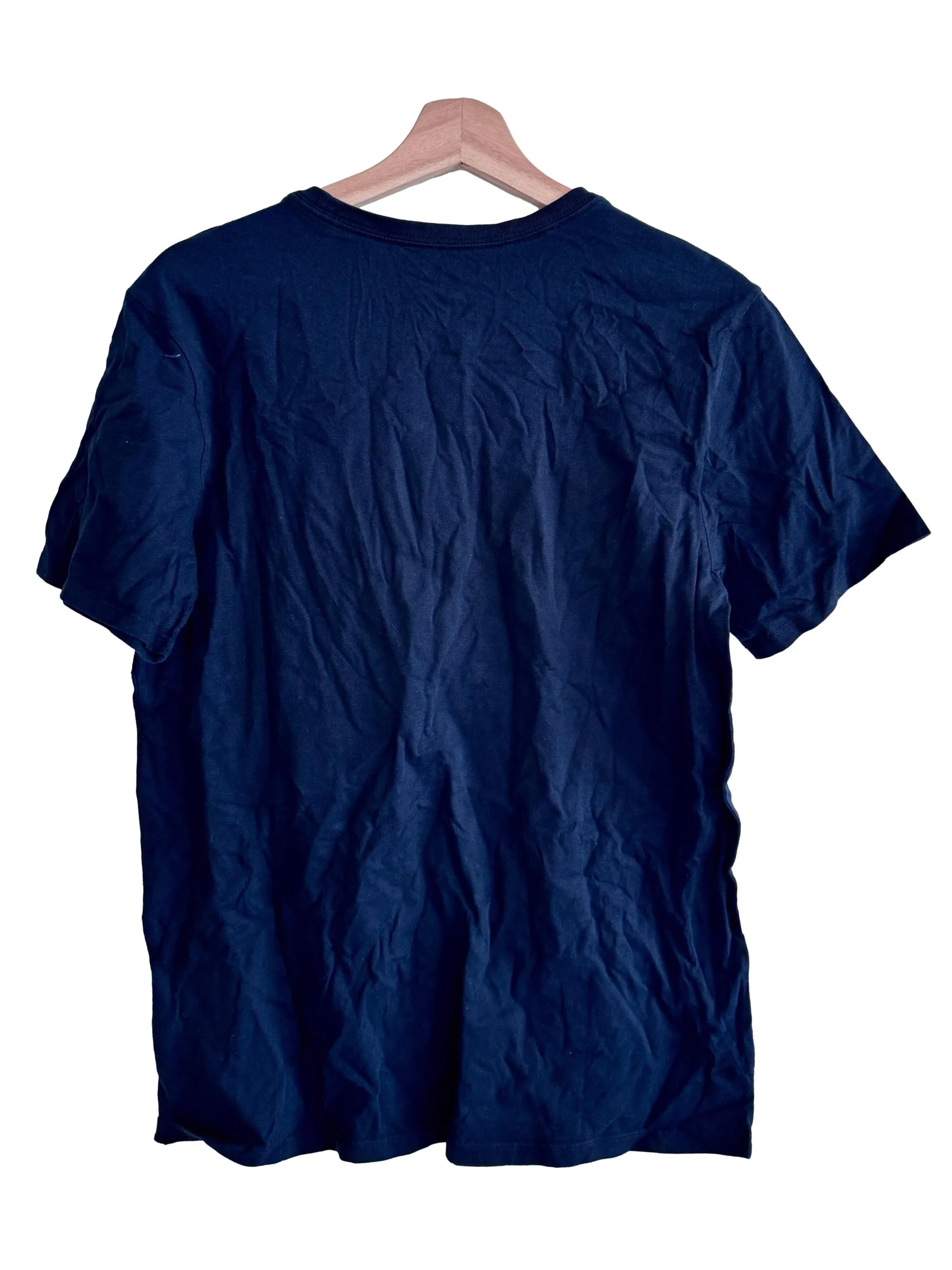 Black Round Neck Tee