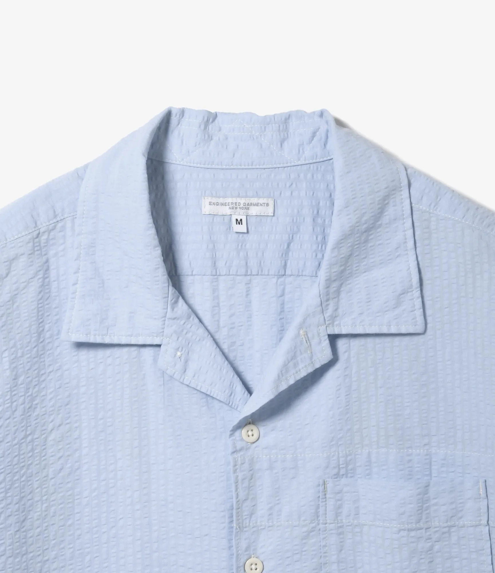 Camp Shirt - Cotton Seersucker
