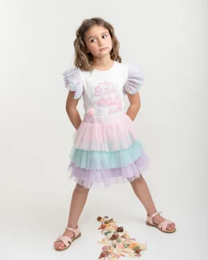 Caramelo Girls Deep Sea Dreams Skirt & Top Set