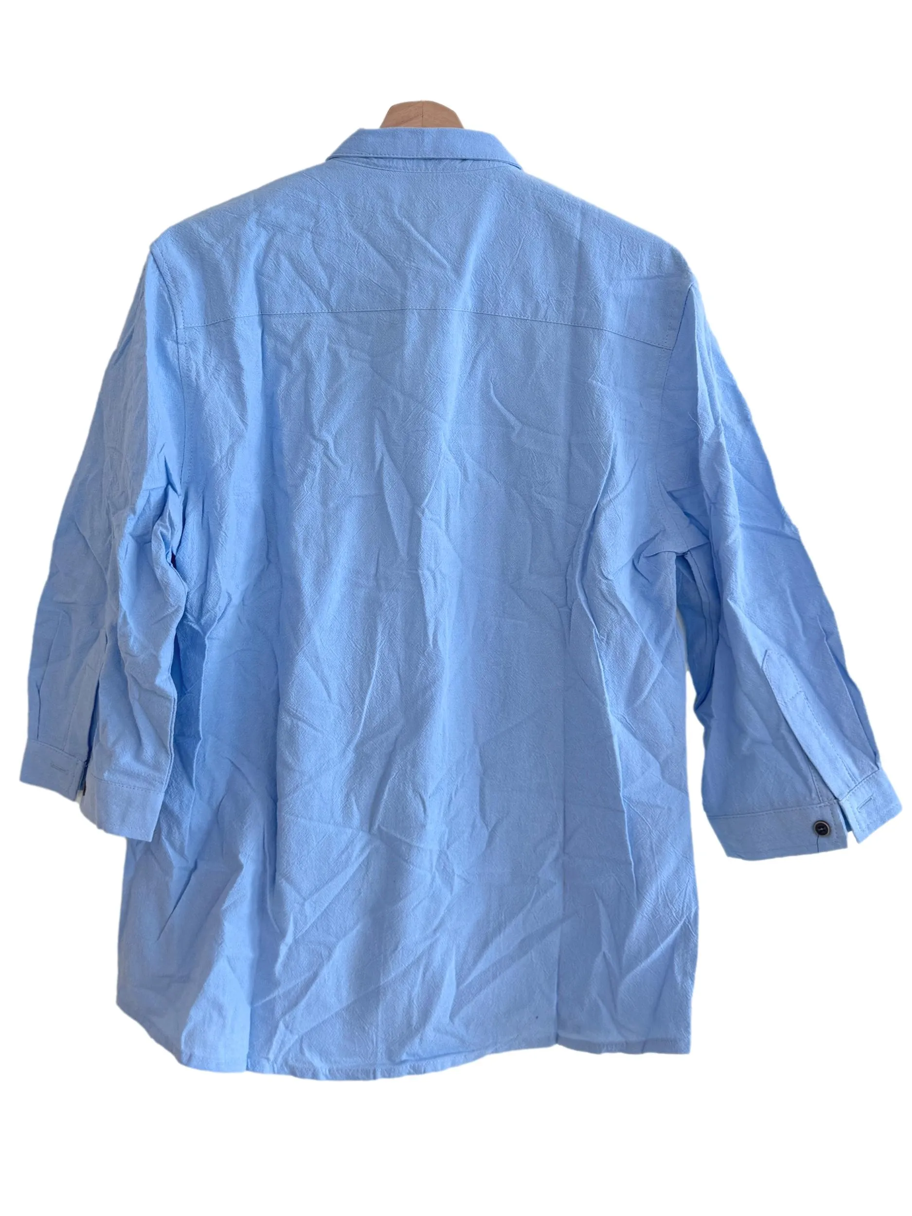Cerulean Blue Shirt