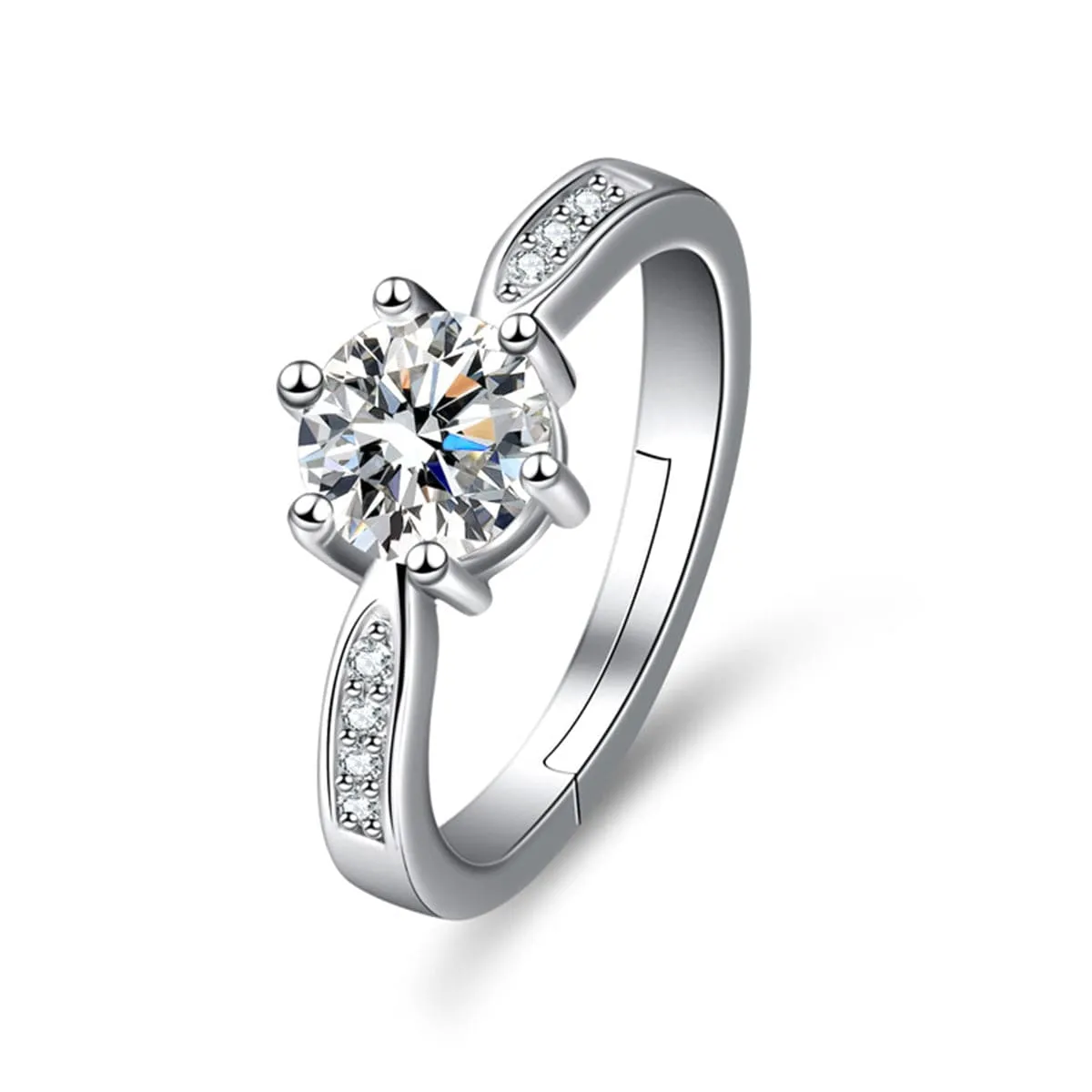 Crystal & Cubic Zirconia Cocktail Ring