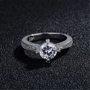 Cubic Zirconia & Crystal Cocktail Ring