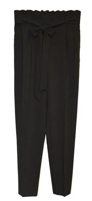 DREA HIGH WAIST PANT BLACK
