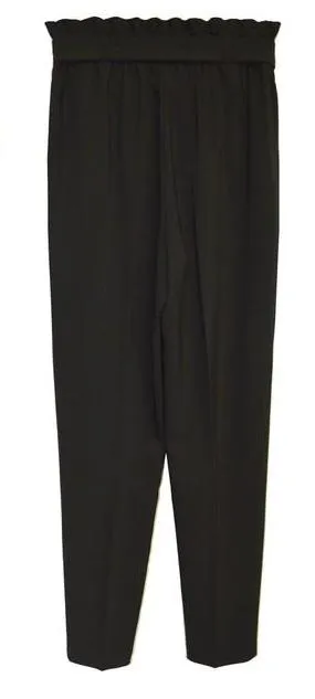 DREA HIGH WAIST PANT BLACK