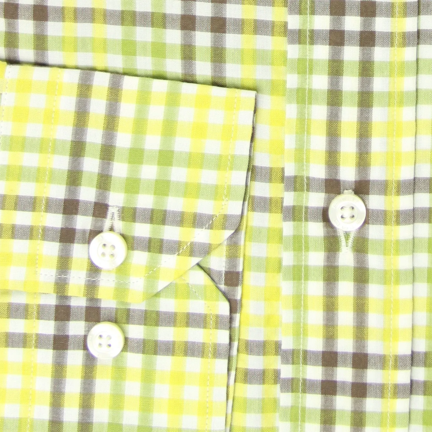 Etro Green Seersucker Shirt - Extra Slim