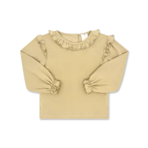 Evelyn Blouse Long Sleeve - Kennedy Khaki