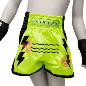 FAIRTEX KIDS MUAYTHAI SHORTS-SONAR