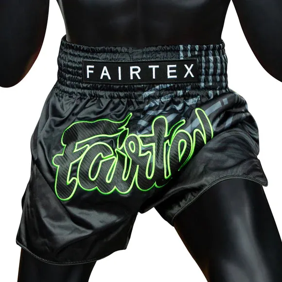Fairtex Muay Thai Shorts BS1924 Racer Black
