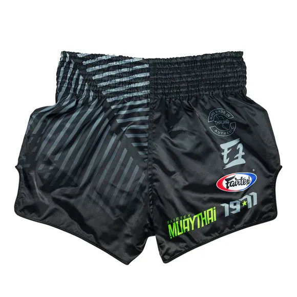 Fairtex Muay Thai Shorts BS1924 Racer Black