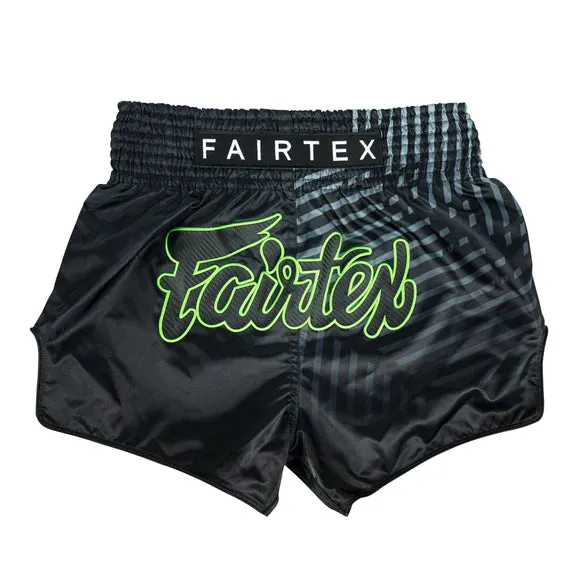 Fairtex Muay Thai Shorts BS1924 Racer Black