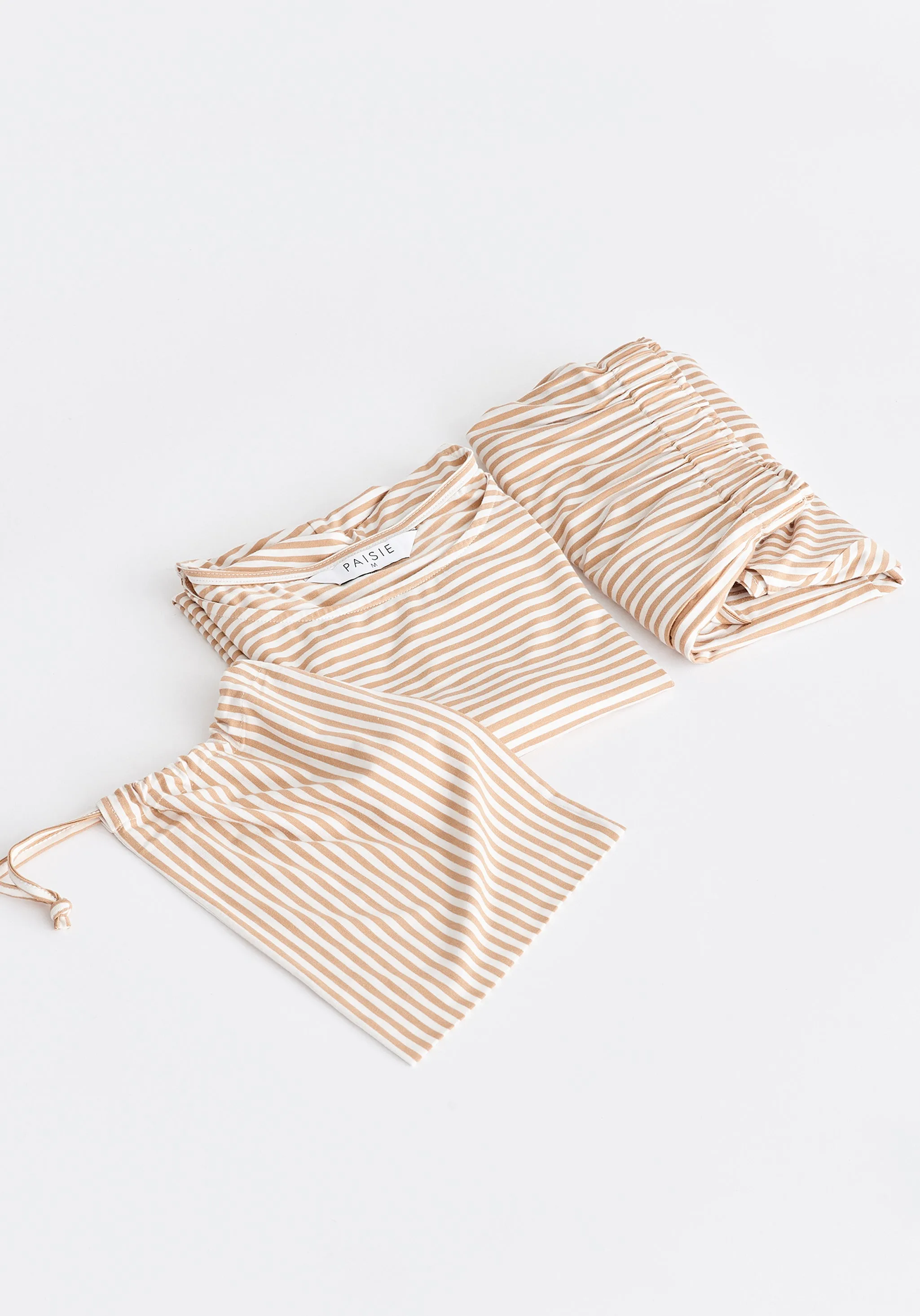 Frill Pyjama T-Shirt Set with Matching Overnight Pouch
