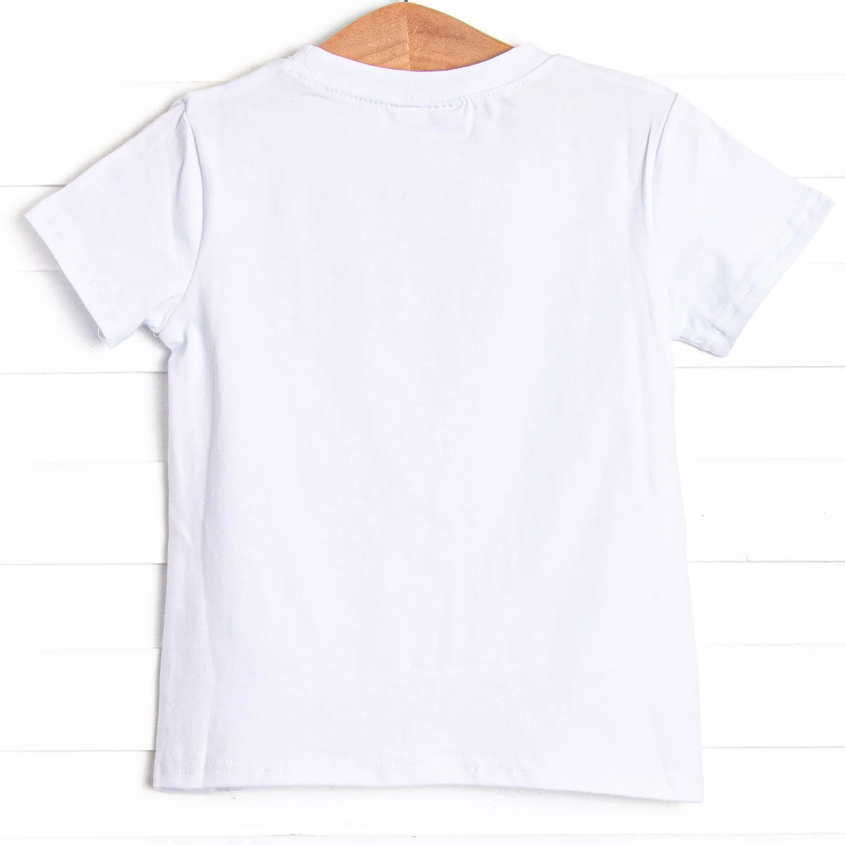 Go Fetch Applique Top, White