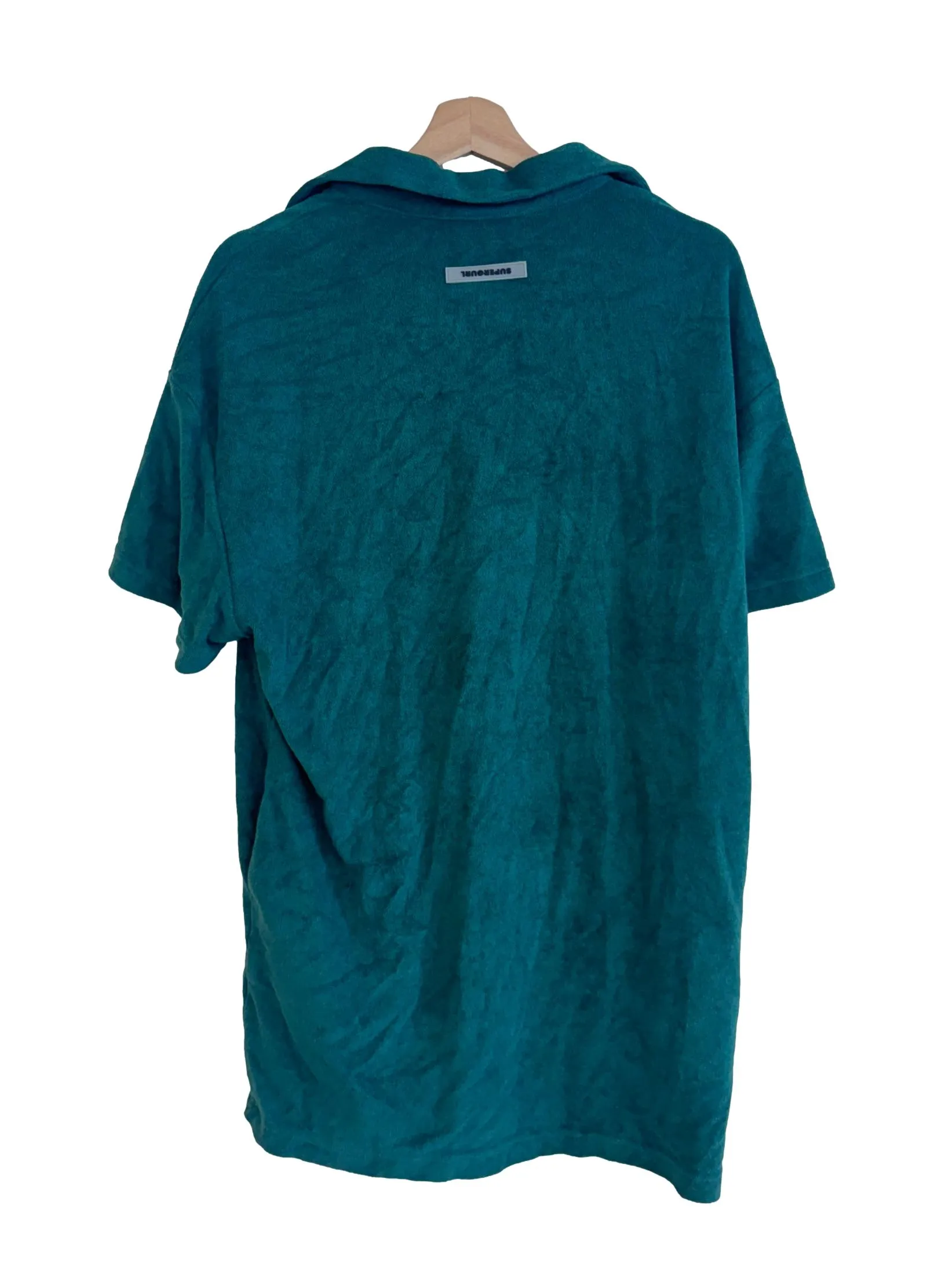 Green Textured Shirt