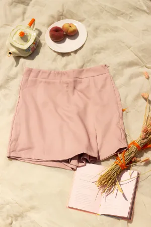 High Waisted Simple Skort