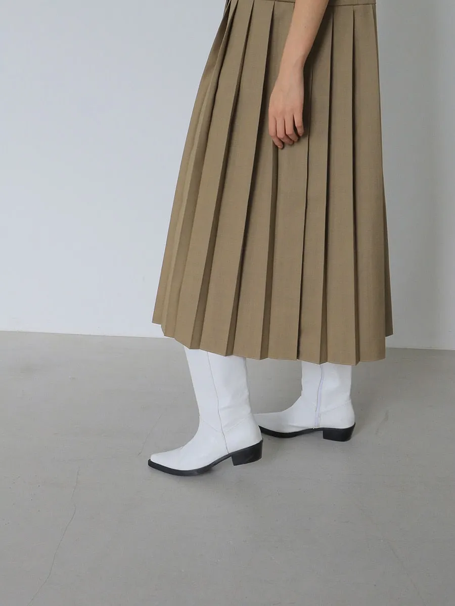 Ingrid Pleated Dress