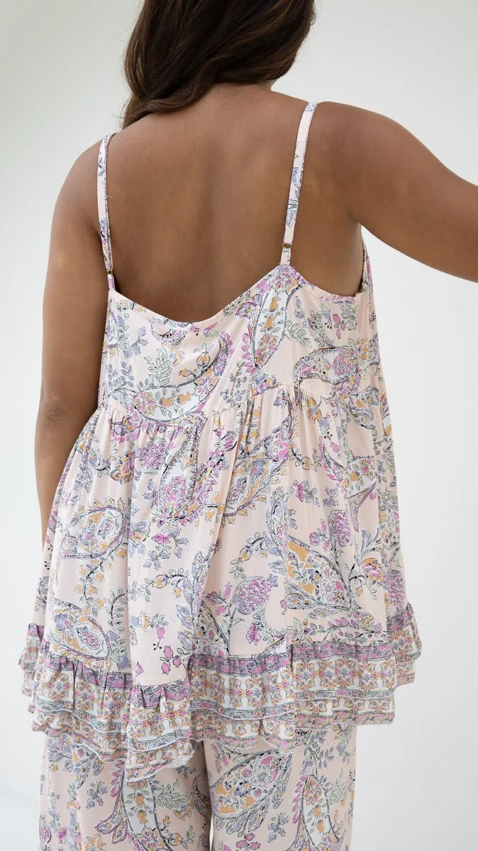 Ipanema Cami - Paisley Print