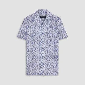 Jackson Fish Print Short Sleeve Shirt