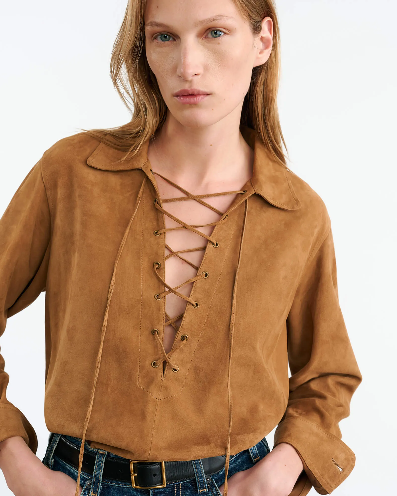 JIMI SUEDE SHIRT
