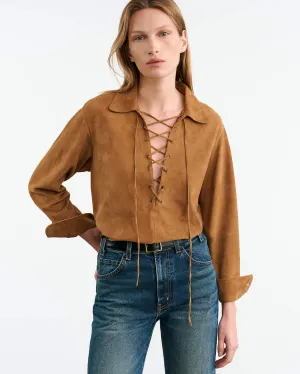 JIMI SUEDE SHIRT