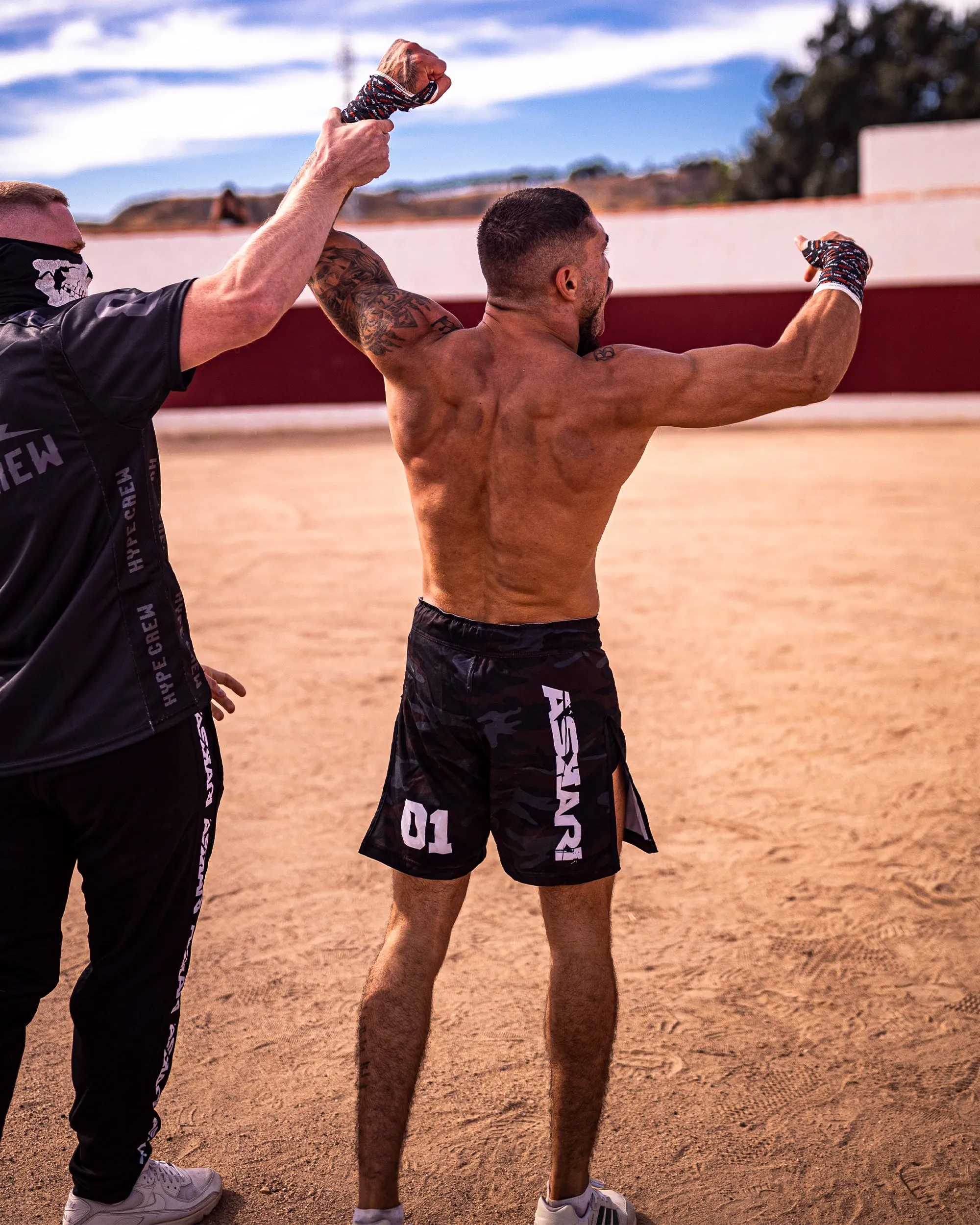 JJ MMA SHORTS [BROWN CAMOUFLAGE]