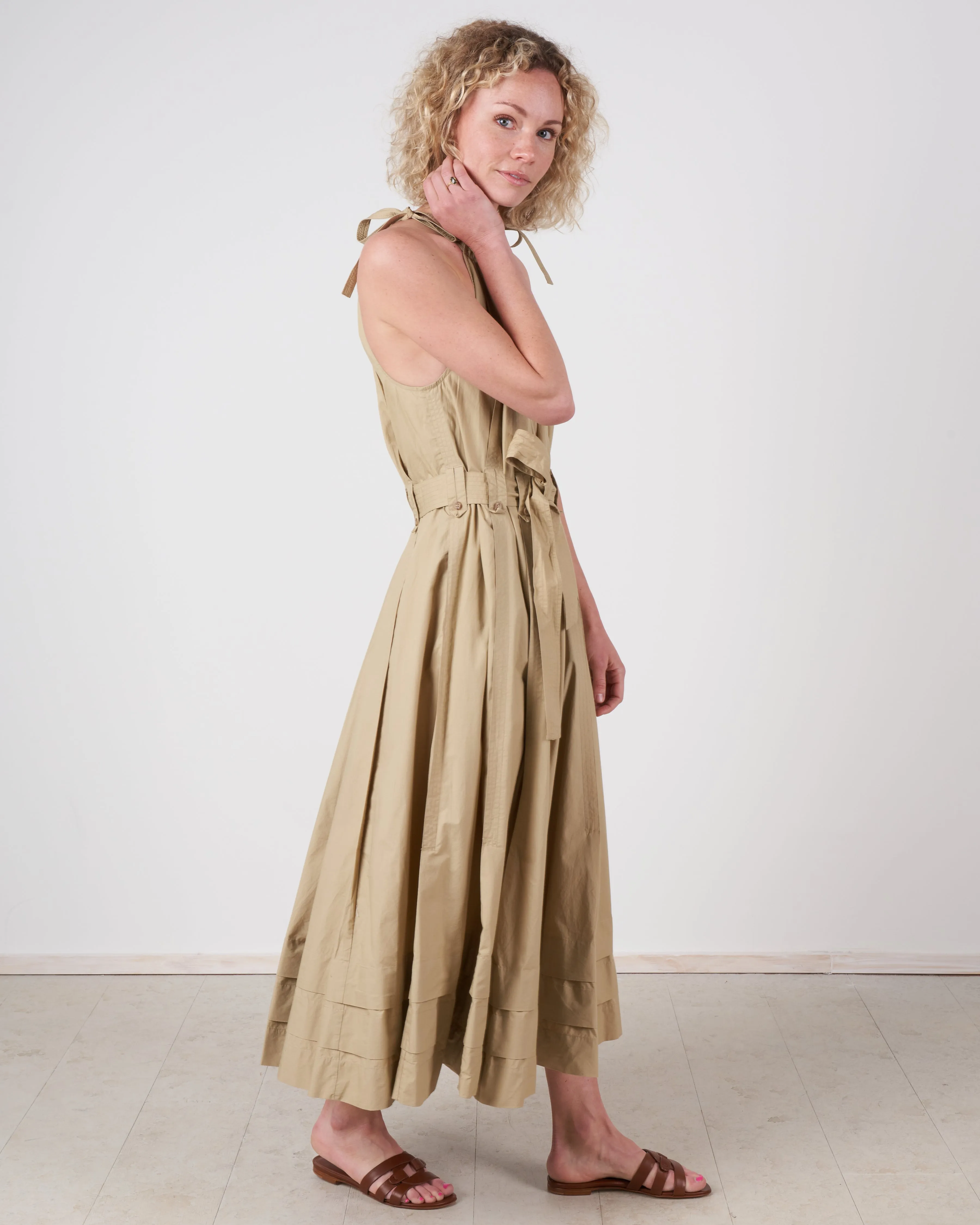 joni dress - khaki
