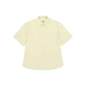 Kappy Design - Relaxed Seersucker Half Shirt - Vanilla