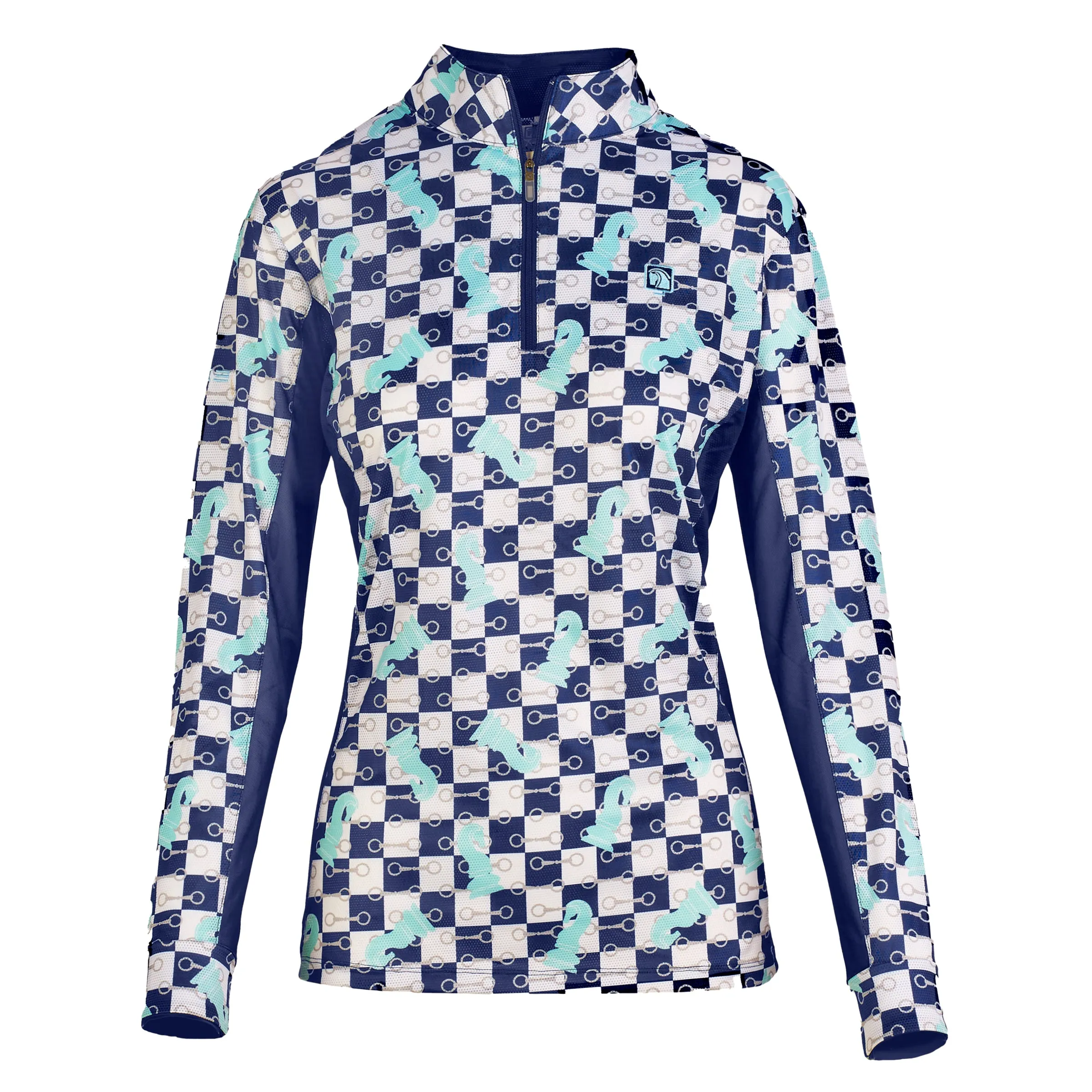 Ladies Romfh Printed Long Sleeve Sunshirt
