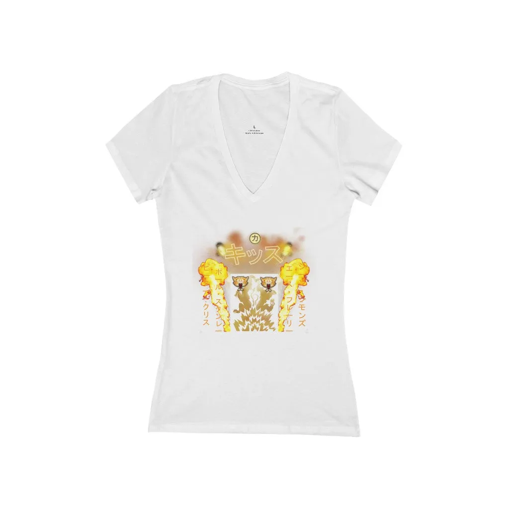 Love Gun Riser - Women's V-Neck Tee