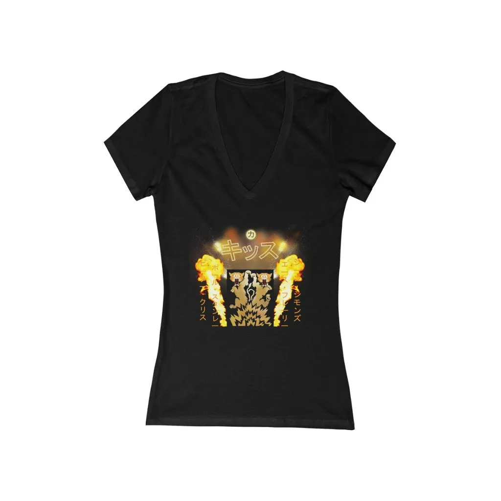 Love Gun Riser - Women's V-Neck Tee