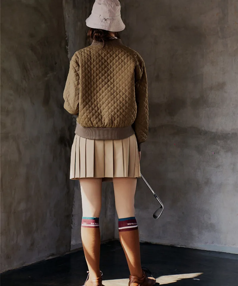 MAGIA Ruby Quilted -  Khaki Brown