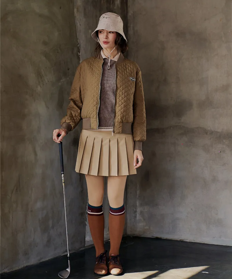 MAGIA Ruby Quilted -  Khaki Brown