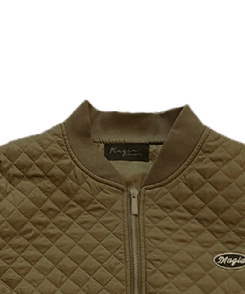 MAGIA Ruby Quilted -  Khaki Brown