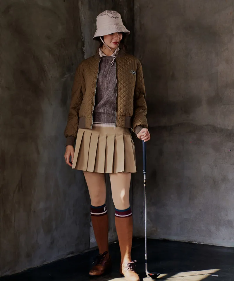 MAGIA Ruby Quilted -  Khaki Brown
