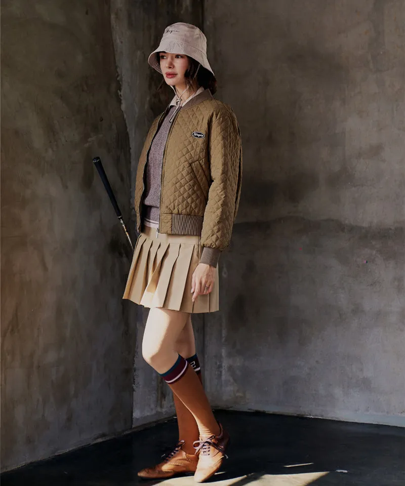 MAGIA Ruby Quilted -  Khaki Brown