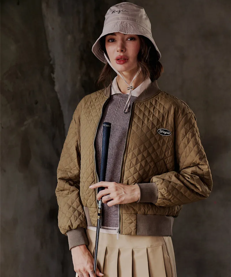 MAGIA Ruby Quilted -  Khaki Brown