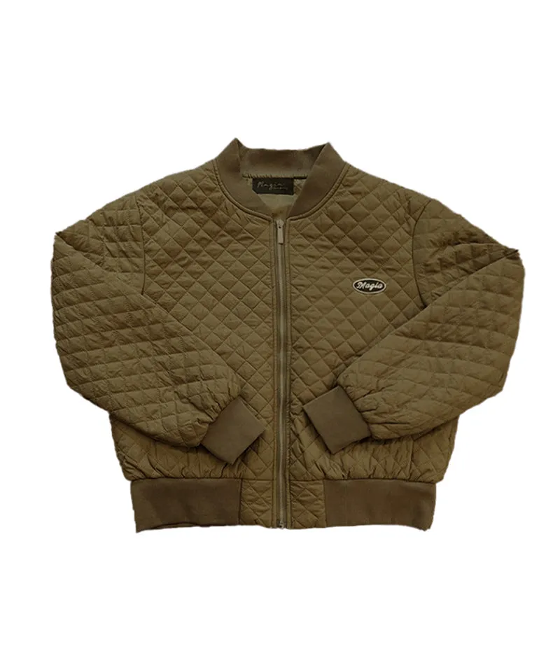 MAGIA Ruby Quilted -  Khaki Brown