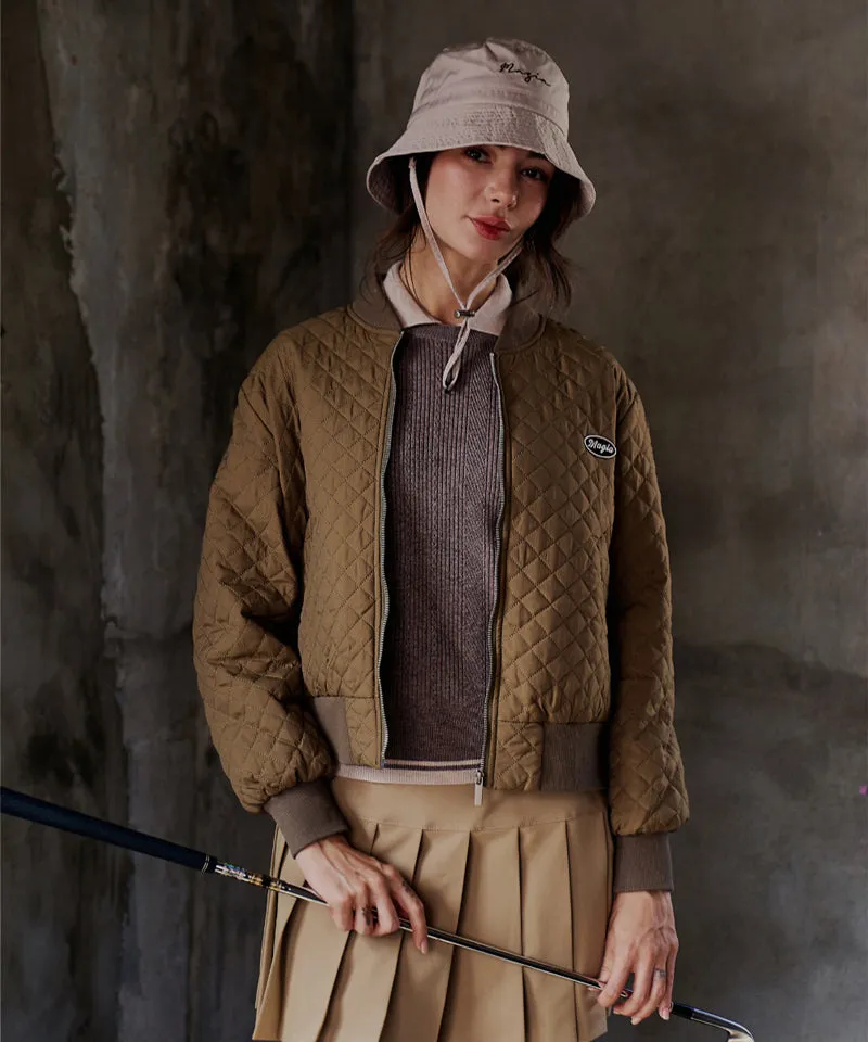 MAGIA Ruby Quilted -  Khaki Brown