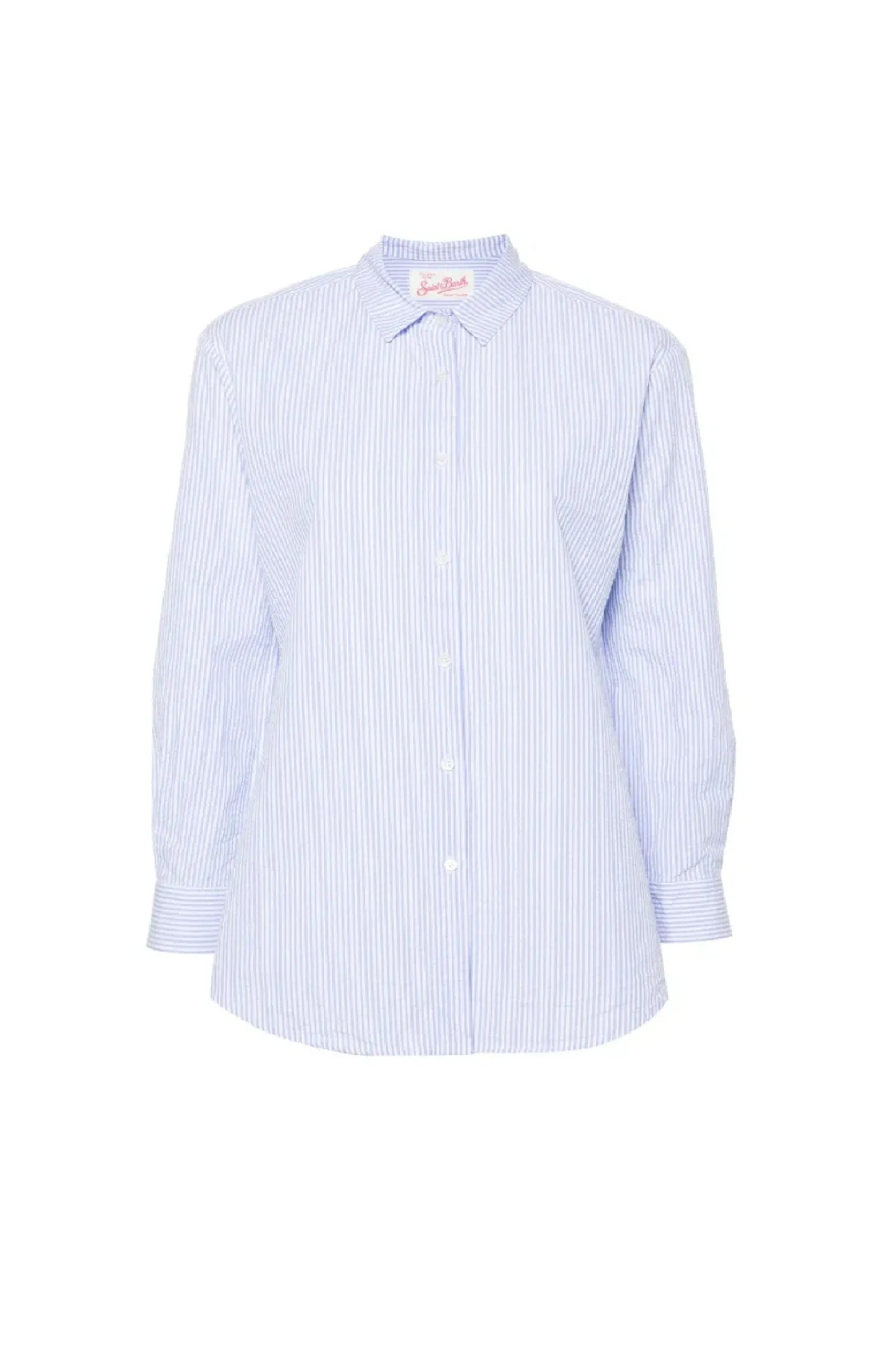 MC2 SAINT BARTH Women Cotton Shirts Brigitte Striped