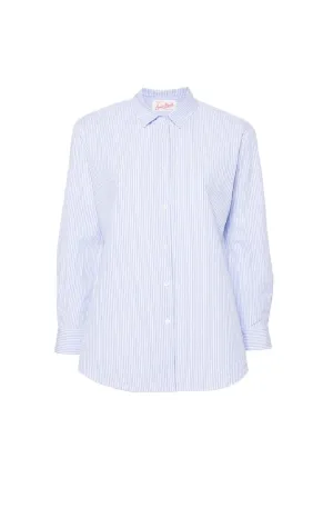 MC2 SAINT BARTH Women Cotton Shirts Brigitte Striped