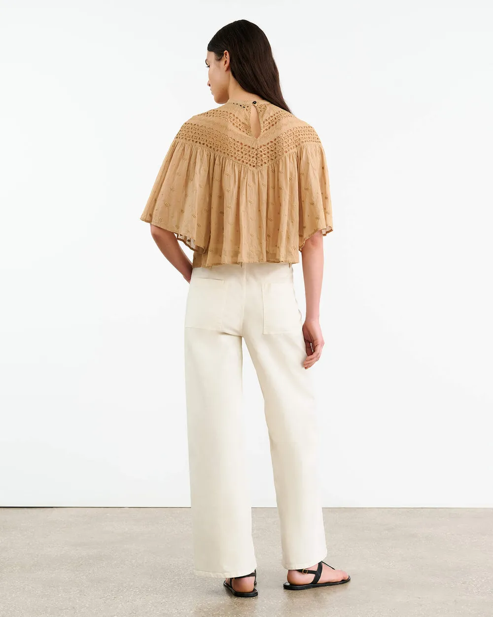 Mikki Blouse - Safari Khaki