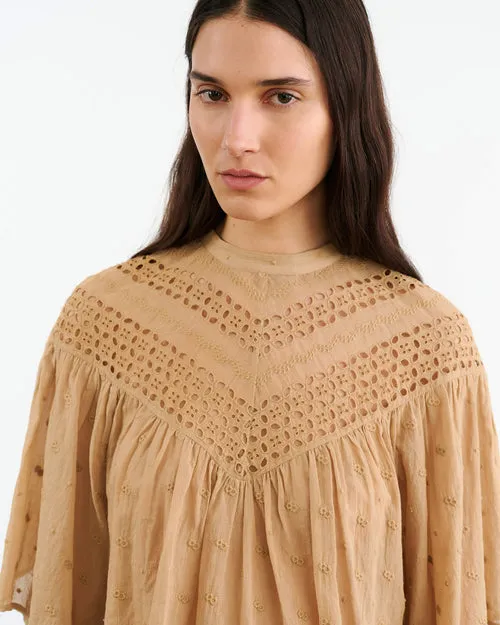 Mikki Blouse - Safari Khaki