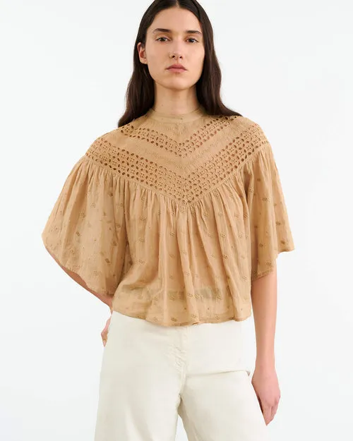 Mikki Blouse - Safari Khaki
