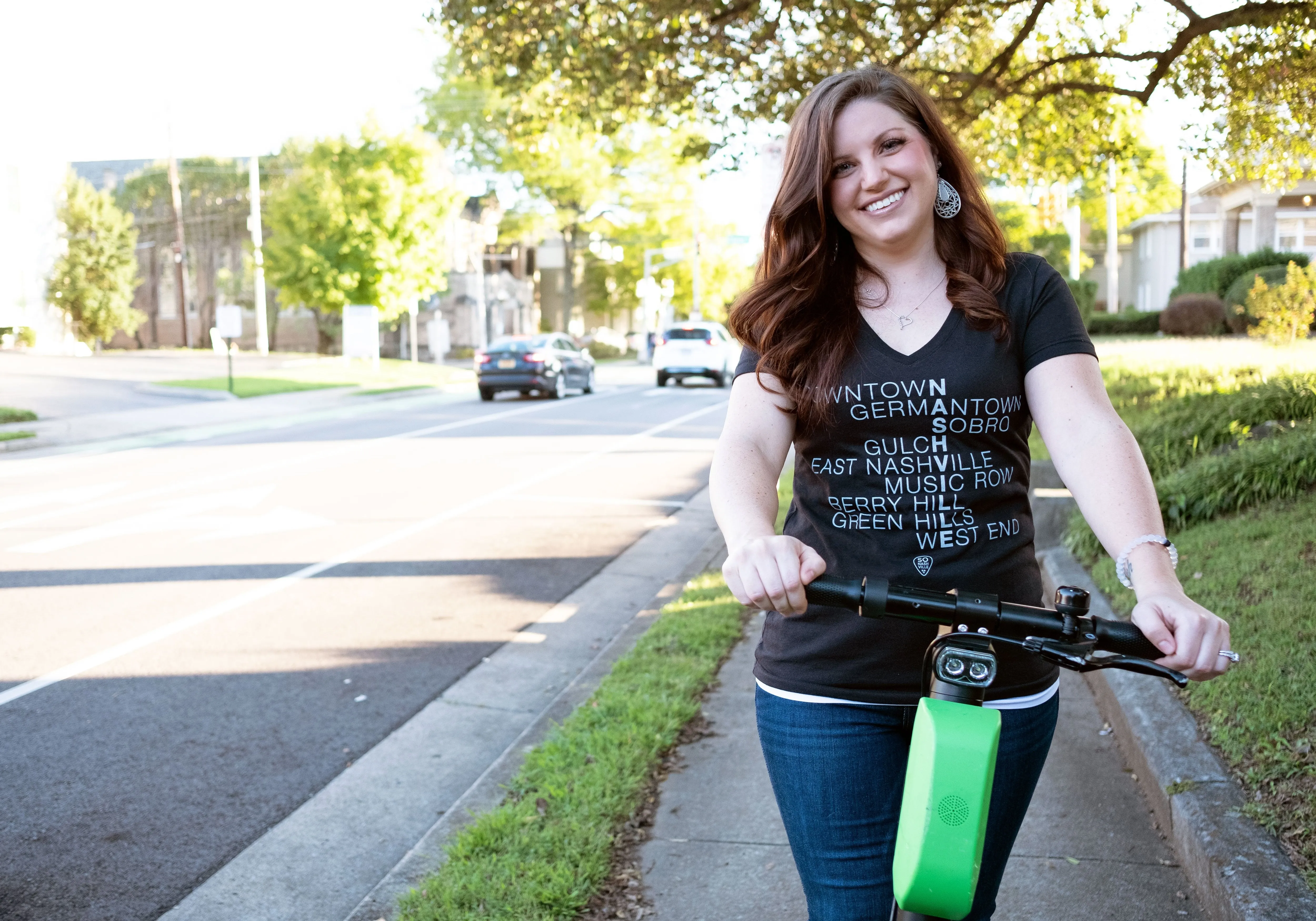 Nashville Neighborhoods - Women's V-Neck