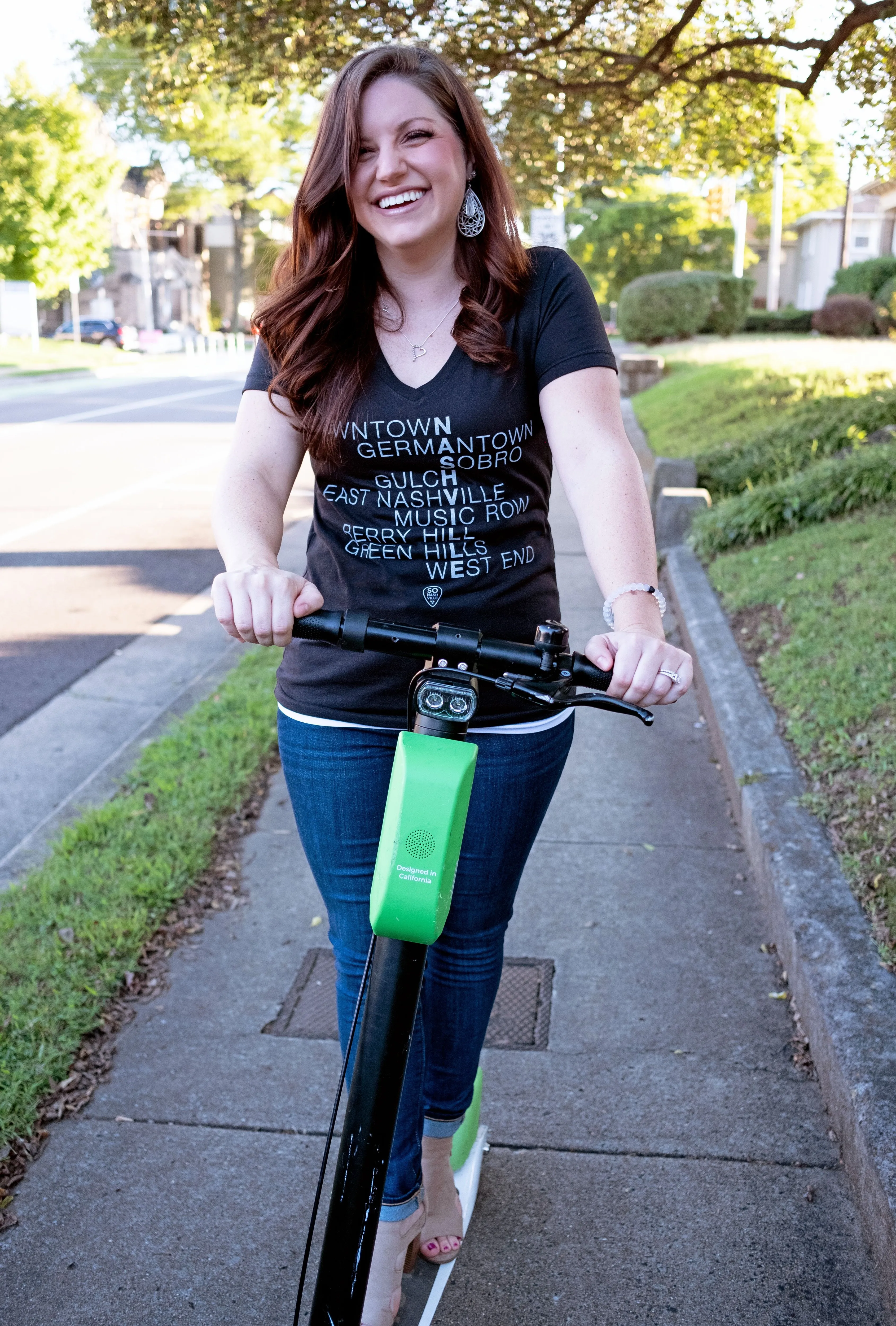 Nashville Neighborhoods - Women's V-Neck