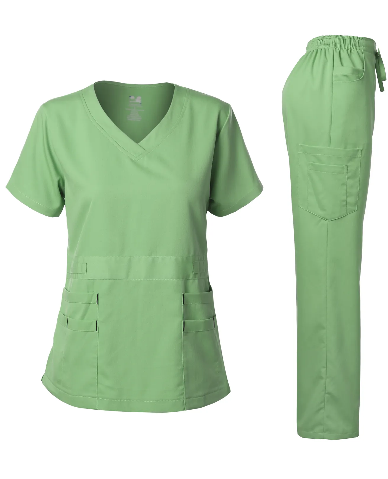 Natural Stretch Women's V-Neck Scrub Sets [NS2100]