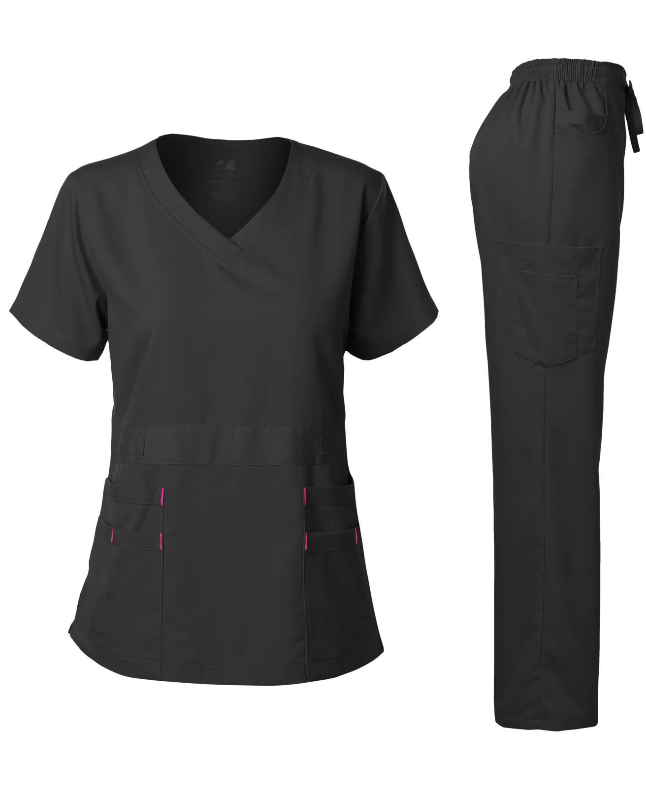 Natural Stretch Women's V-Neck Scrub Sets [NS2100]